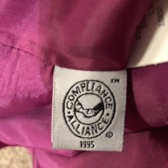 Vintage Laundry by Shelli Seagal Dress Womens 4 Used Magenta Silk - Picture 11 of 16